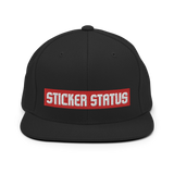 Classic Embroidered Sticker Status Snapback