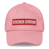 Classic Embroidered Sticker Status Dad Hat