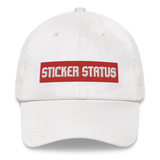 Classic Embroidered Sticker Status Dad Hat