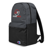 Embroidered Champion Sticker Status Backpack