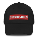 Classic Embroidered Sticker Status Dad Hat