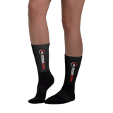 Black Sticker Status Socks