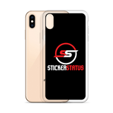 iPhone Sticker Status Cases
