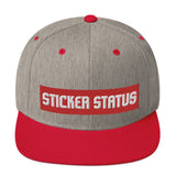 Classic Embroidered Sticker Status Snapback
