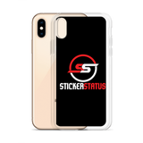iPhone Sticker Status Cases