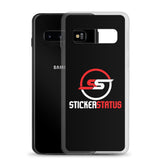 Sticker Status Samsung Cases