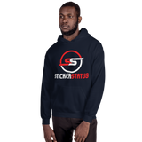 Printed Unisex Sicker Status Hoodie(Large Front Logo)