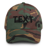 Make-Your-Own - Embroidered Dad Hat