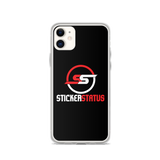 iPhone Sticker Status Cases