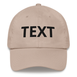 Make-Your-Own - Embroidered Dad Hat
