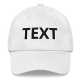 Make-Your-Own - Embroidered Dad Hat
