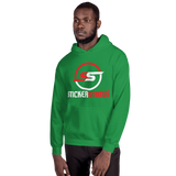 Printed Unisex Sicker Status Hoodie(Large Front Logo)