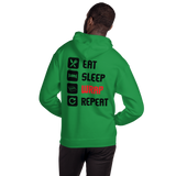 Eat, Sleep, Wrap, Repeat - Unisex Hoodie