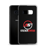 Sticker Status Samsung Cases