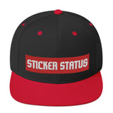 Classic Embroidered Sticker Status Snapback
