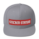Classic Embroidered Sticker Status Snapback