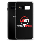Sticker Status Samsung Cases