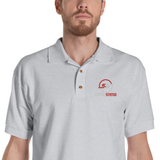 Men's Embroidered Sticker Status Polo (Gildan)