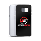 Sticker Status Samsung Cases