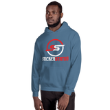 Printed Unisex Sicker Status Hoodie(Large Front Logo)