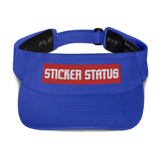 Classic Embroidered Sticker Status Visor