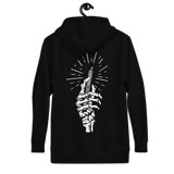 Sticker Status Skeleton Hand & Knife Hoodie
