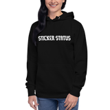 Sticker Status Skeleton Hand & Knife Hoodie