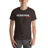 Sticker Status Racing Unisex TShirt