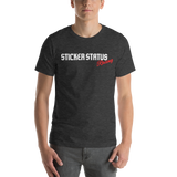 Sticker Status Racing Unisex TShirt