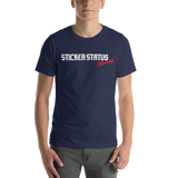 Sticker Status Racing Unisex TShirt